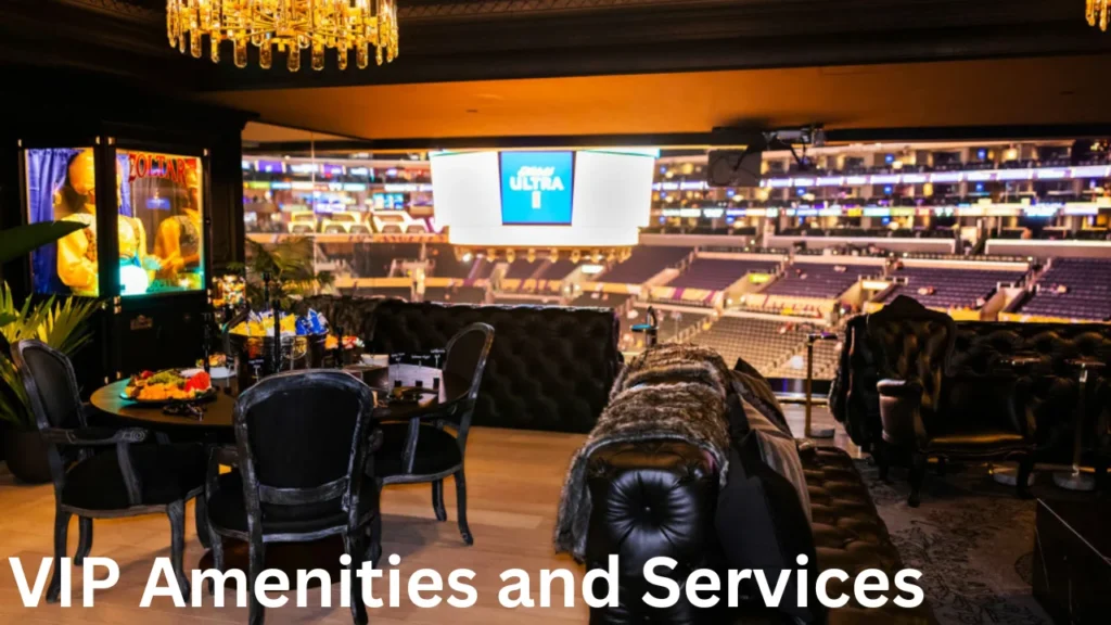 crypto arena suit c VIP Amenities and Services