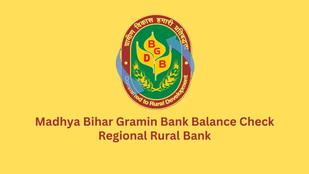 madhya bihar gramin bank balance check