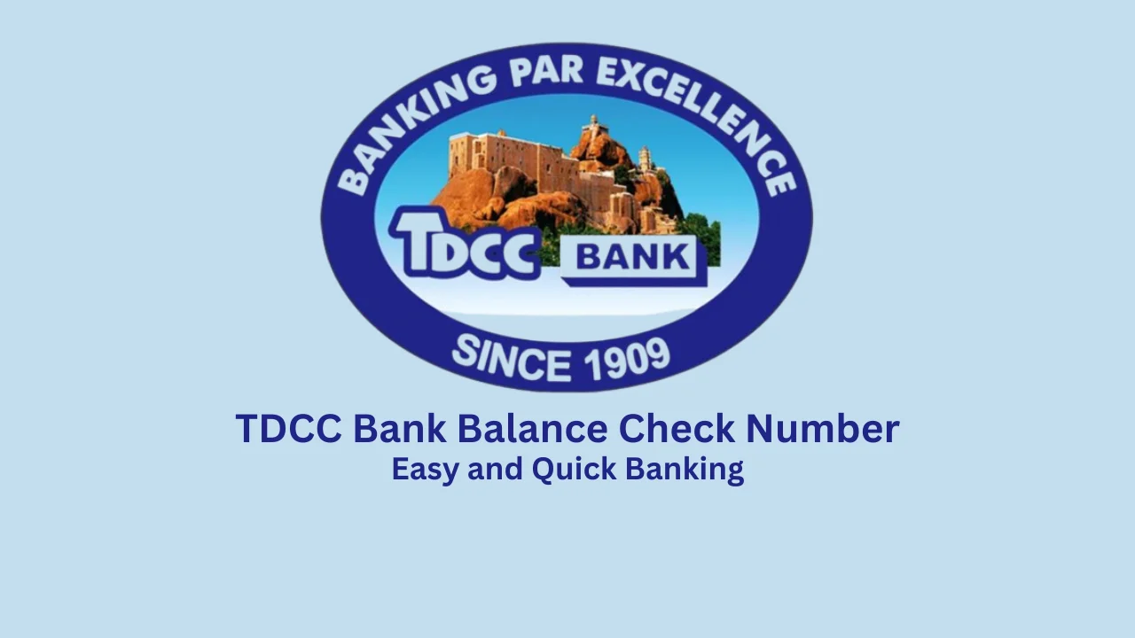 tdcc bank balance check number